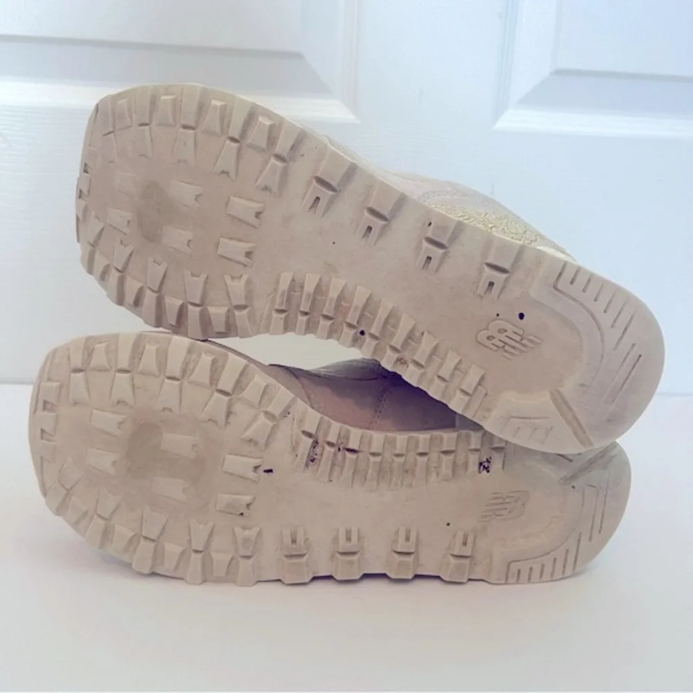 New Balance Sneaker 574 Beige Ivory Shattered Pearl Sneakers - Picture 8 of 8